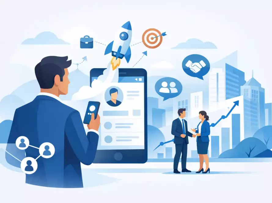 Lancer une stratégie LinkedIn de dirigeant en B2B